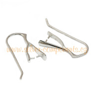 Bižuterní afroháček otevřený BAO07 - Rh Bižuterní afroháček otevřený BAO07 - Rh